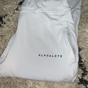Alphalete grey joggers
